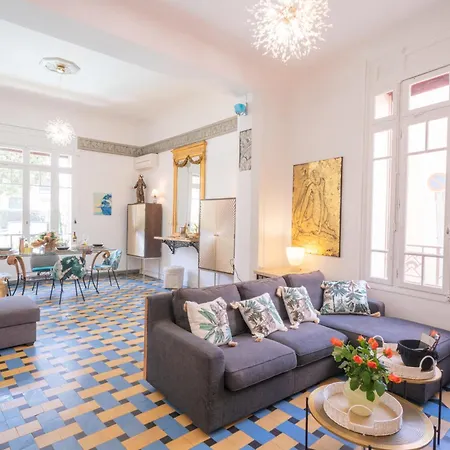 Maryse Art Deco Et Piscine Chauffee Toute L'annee 4 Kms Marche De Noel Barcares Villa *
