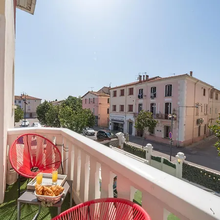 Villa Maryse Art Deco Et Piscine Chauffee Toute L'annee 4 Kms Marche De Noel Barcares *